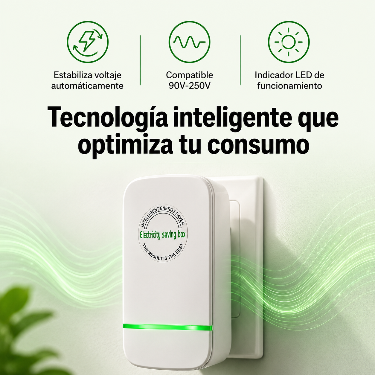 PROMO 2x1 🔥 Ahorrador de Energía Inteligente EnergyGuard™