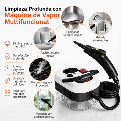 PROMO 🔥 Limpiador a Vapor con Esterilización a Presión – 56% DTO. SOLO HOY