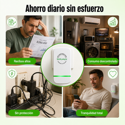 PROMO 2x1 🔥 Ahorrador de Energía Inteligente EnergyGuard™